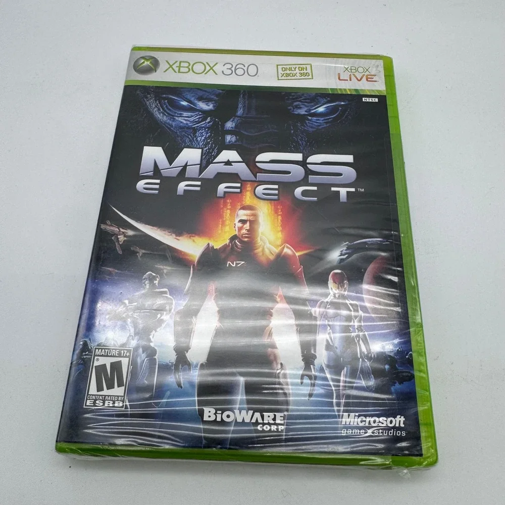 Mass‎ Effect Xbox 360 Microsoft BioWare 2007 New Factory Sealed NTSC